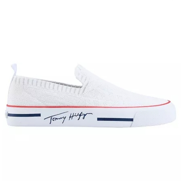 Tommy Hilfiger Gilrey Slip-on Sneakers White -5.5 - Picture 2 of 9